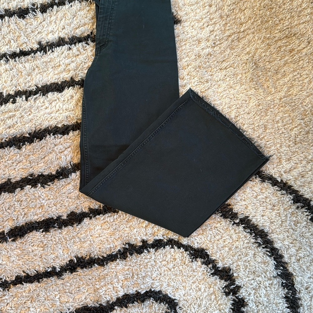 Zara Marine Straight Jeans in Midnight Green